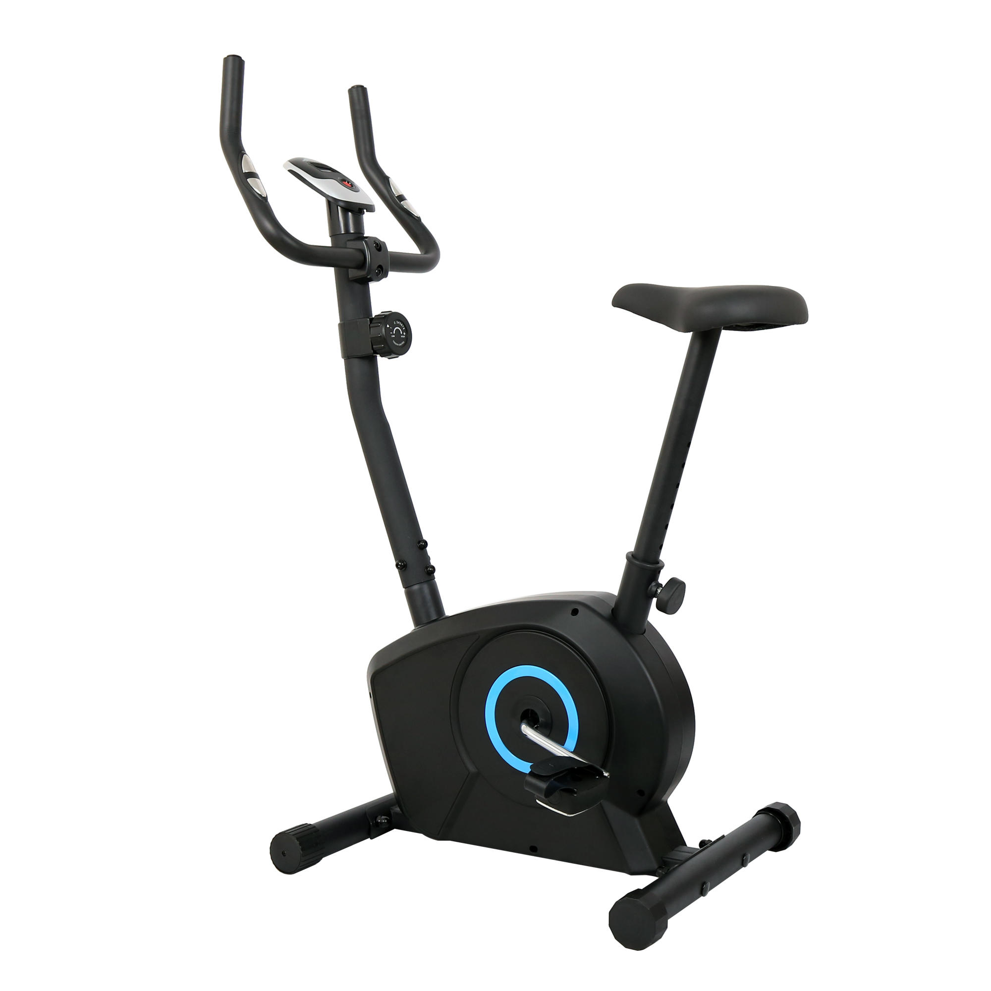 A cutting-edge, magnetic resistance bike offering convenience, efficiency, and modern fitness technology